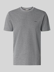 T-Shirt mit Rundhalsausschnitt und Label-Stitching von GANT - 16