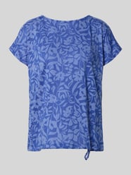 T-Shirt mit Kordelzug am Saum und Rundhalsausschnitt von Betty Barclay - 42