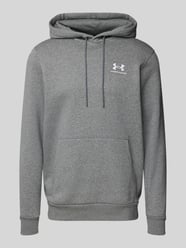 Hoodie mit Label-Stitching von Under Armour Grau - 8