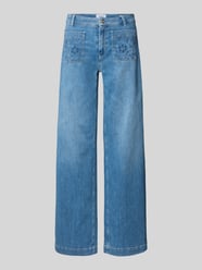 Wide Leg Jeans mit aufgesetzten Taschen Modell 'ADA' von Cambio - 8