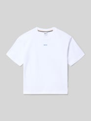 T-shirt o kroju regular fit z czystej bawełny od BOSS - 40