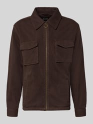 Regular Fit Hemdjacke mit Strukturmuster von Scotch & Soda - 34