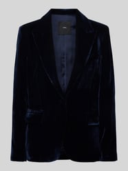 Regular Fit Blazer mit Reverskragen Modell 'COMBI' von Mango Blau - 28