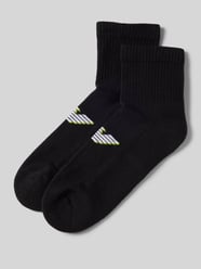 Socken mit Label-Print im 2er-Pack von Emporio Armani - 12