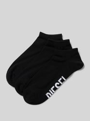 Socken mit Label-Print im 3er-Pack von Diesel Schwarz - 5