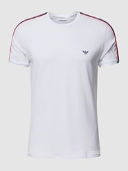 T-shirt met labeldesign van Emporio Armani Wit - 15