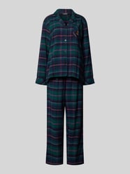 Pyjama-Set mit Logo-Stitching im 2-teiligen Set von Lauren Ralph Lauren - 26
