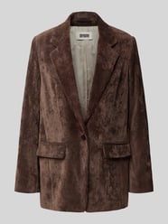 Żakiet o kroju regular fit z sztruksu model 'GLENDALE' od DRYKORN - 1