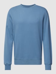 Sweatshirt mit Label-Stitching Modell 'MAALTE' von Armedangels Blau - 16