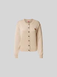 Strickjacke mit Knopfleiste von Kenzo Beige - 18