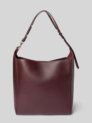 Handtasche mit Magnetverschluss Modell 'DALMA' von MANGO Bordeaux - 1