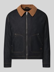 Jacke in Denim-Optik mit Eingrifftaschen von MCNEAL - 6