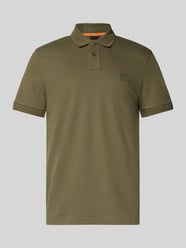 Slim fit poloshirt van katoenmix van BOSS Orange - 27