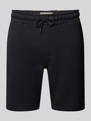 Szorty z dzianiny dresowej o kroju regular fit z naszywką z logo od Blend - 47