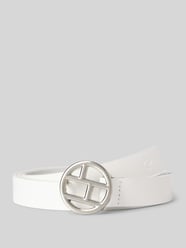 Ledergürtel mit Pinschließe in unifarbenem Design von Tom Tailor Weiß - 29