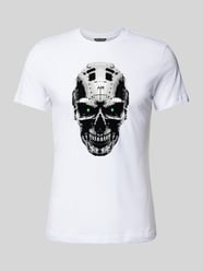 T-Shirt mit Motiv-Print von Antony Morato Weiß - 30