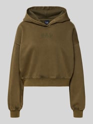 Korte hoodie met logoprint van GAP - 2