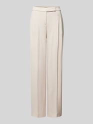 Stoffhose mit elastischem Bund von Windsor Beige - 48