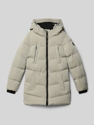 Regular Fit Steppmantel mit Eingrifftaschen Modell 'Maysay' von CARS JEANS Beige - 6