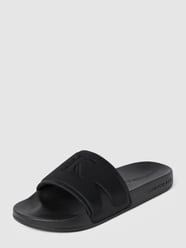Slides mit Label-Detail Modell 'FREQUENCY' von Calvin Klein Jeans Schwarz - 23