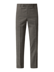 Slim Fit Anzughose mit Stretch-Anteil Modell 'Rick' - 'Futureflex' von Pierre Cardin Braun - 30