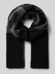 Sjaal van wolmix, model 'MARTYN' van HUGO - 26