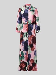 Overhemdjurk van viscose met 3/4-mouw model 'SAVANNA' van YAS - 4