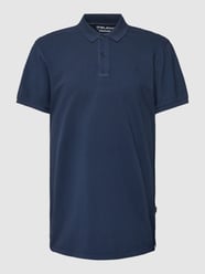 Poloshirt mit Logo-Stitching Modell 'WASHER' von Blend Blau - 13