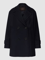 Mantel mit Reverskragen von Windsor Blau - 29