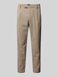 Stoffhose in Ripp-Optik Modell 'SALTO' von Cinque Beige - 26