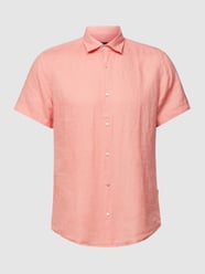 Leinenhemd mit Kentkragen von BOSS Orange Rosa - 3