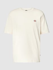 T-Shirt mit Label-Print Modell 'MAPLETON' von Dickies Beige - 45