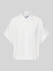 Relaxed Fit Bluse aus Viskose-Leinen-Mix Modell 'VIVA' von Selected Femme - 33