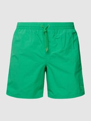 Badehose mit Label-Details von Guess Grün - 17