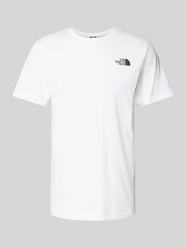 T-Shirt mit Label-Print von The North Face Weiß - 28