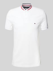 Slim Fit Poloshirt mit Stehkragen Modell 'MAO' von Tommy Hilfiger - 19