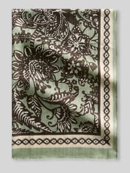 Sjaal met all-over print van Marc O'Polo - 4