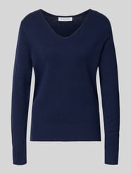Gebreide pullover van viscosemix met V-hals van Christian Berg Woman - 3