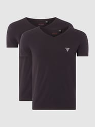 T-Shirt im 2er-Pack  von Guess Schwarz - 26