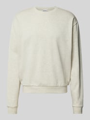 Sweatshirt mit Viskose-Anteil und Rundhalsausschnitt von REVIEW Beige - 16