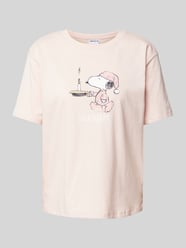 Pyjama-Oberteil aus reiner Baumwolle von Jake*s Casual Rosa - 44