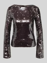 Blusenshirt mit Paillettenbesatz von Mango - 41
