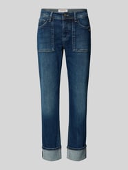 Boyfriend Jeans mit Label-Detail Modell 'NICA WORKER' von Gang - 24