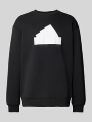 Sweatshirt mit Label-Print von ADIDAS SPORTSWEAR Schwarz - 2