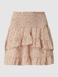 Minirok in laagjeslook van Neo Noir Wit - 48