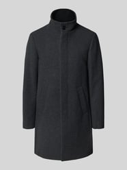 Lange jas met opstaande kraag, model 'Harvey' van Matinique - 9