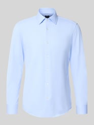 Slim Fit Businesshemd aus Baumwoll-Mix Modell 'P-Hank-K-261' von BOSS - 39