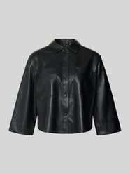 Kunstlederjacke mit Brusttaschen Modell 'Feleda' von OPUS - 21