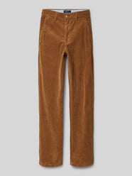 Slim Fit Cordhose mit Eingrifftaschen Modell 'BEDFORD' von Polo Ralph Lauren Kids Braun - 23