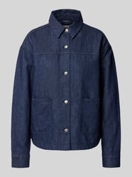 Regular Fit Jeansjacke aus Baumwolle-Leinen-Mix von Marc O'Polo - 26